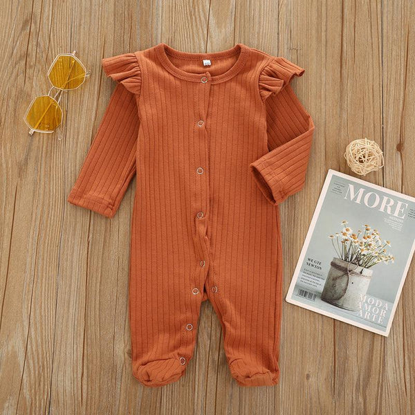 Baby Jumpsuits, Baby Autumn And Winter Clothes, Long Sleeves - Amazitshop