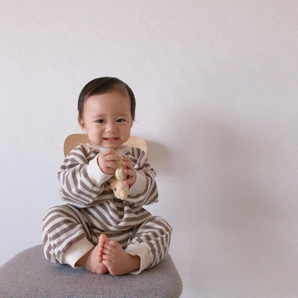 Baby Jumpsuits Toddler Waffle Romper - Amazitshop