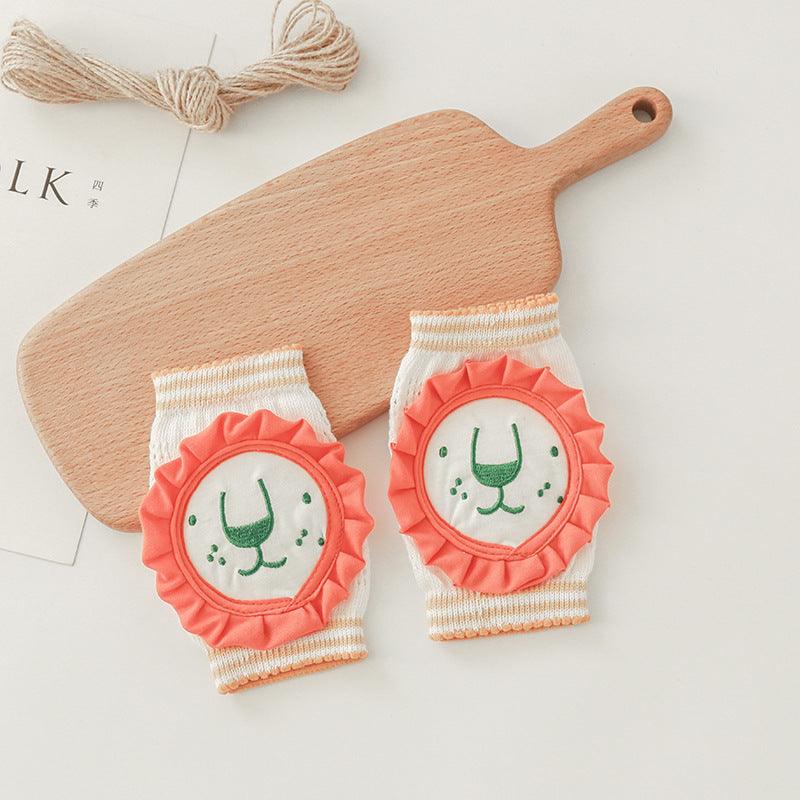 Baby Knee Pads Summer Mesh Breathable Baby Toddler Crawling Socks Leggings Elbow Pads Kids Children's Knee Sets - Amazitshop