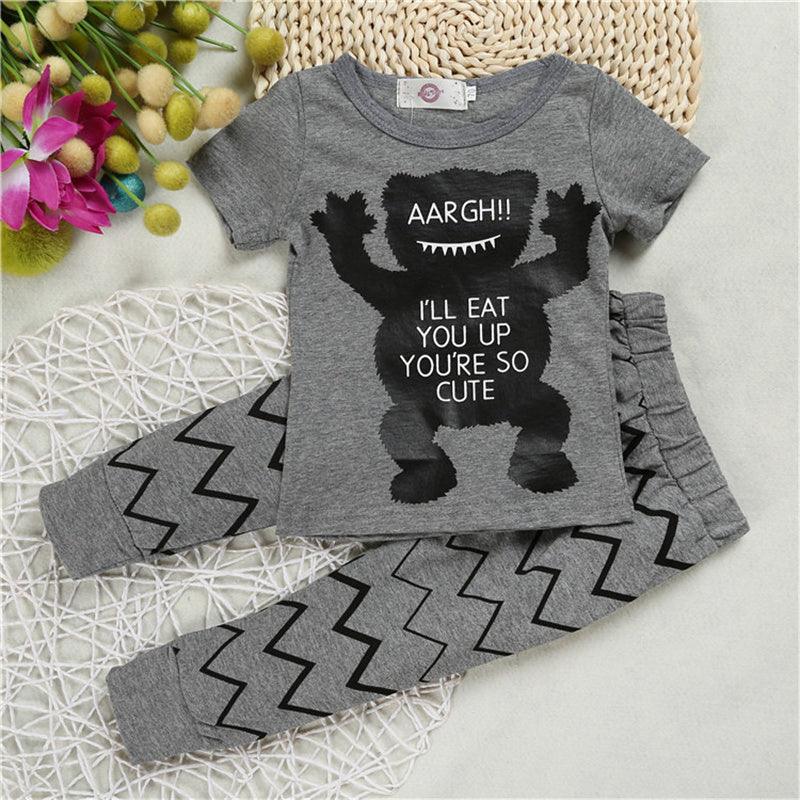 Baby Loungewear Long - sleeved Baby Cotton Suit - Amazitshop