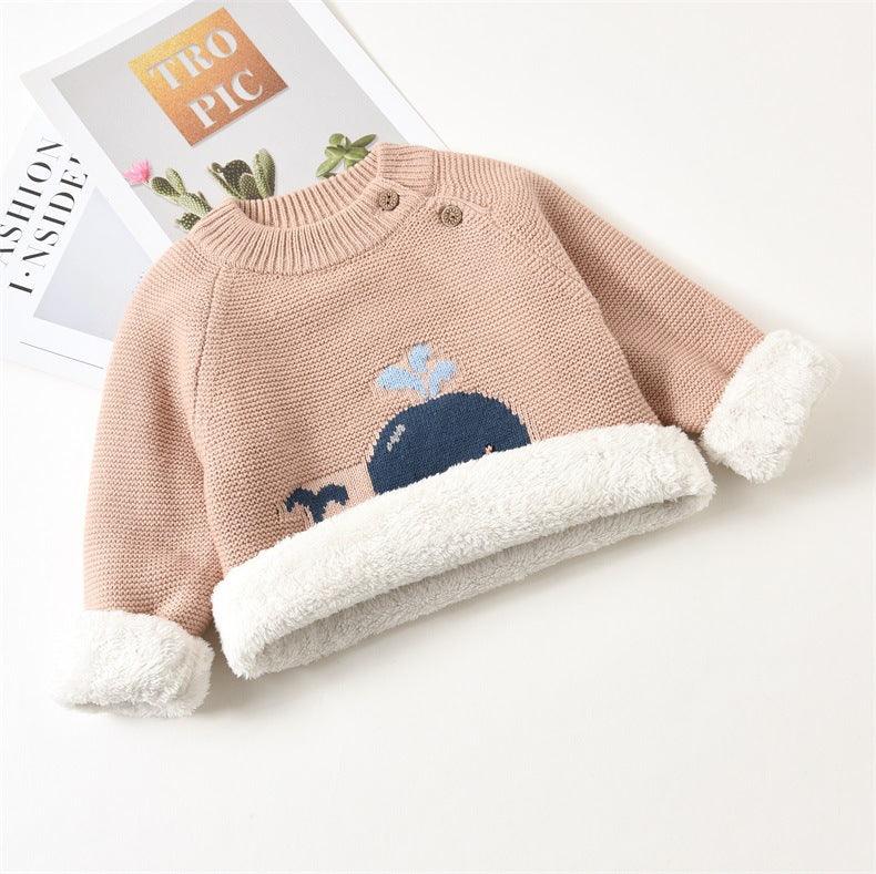 Baby plush warm clothes - Amazitshop