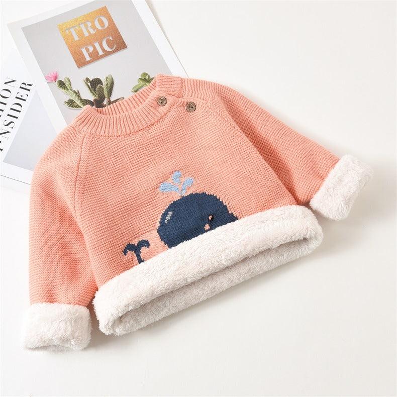 Baby plush warm clothes - Amazitshop