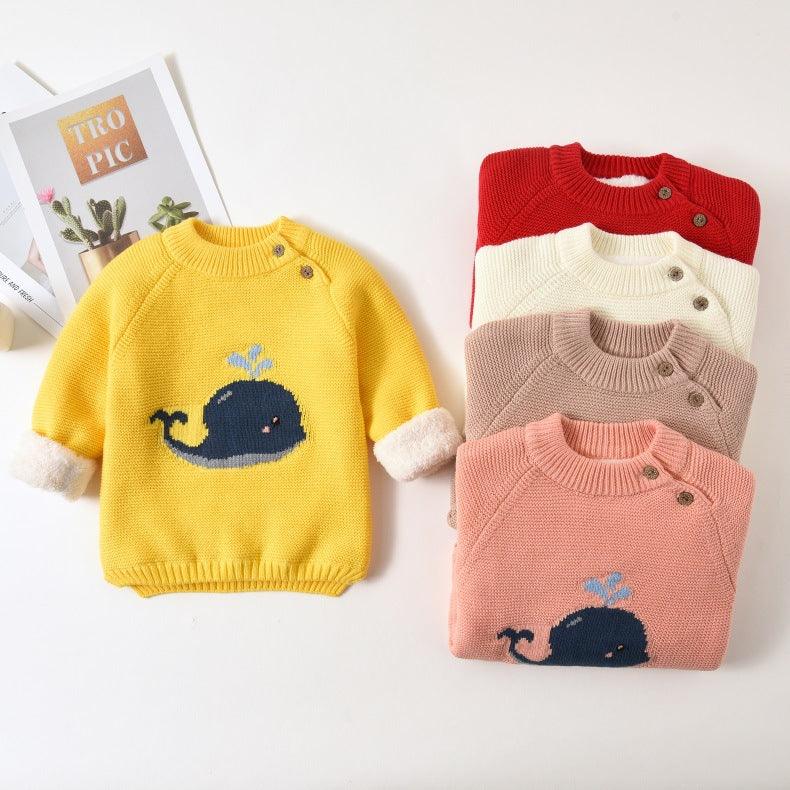 Baby plush warm clothes - Amazitshop