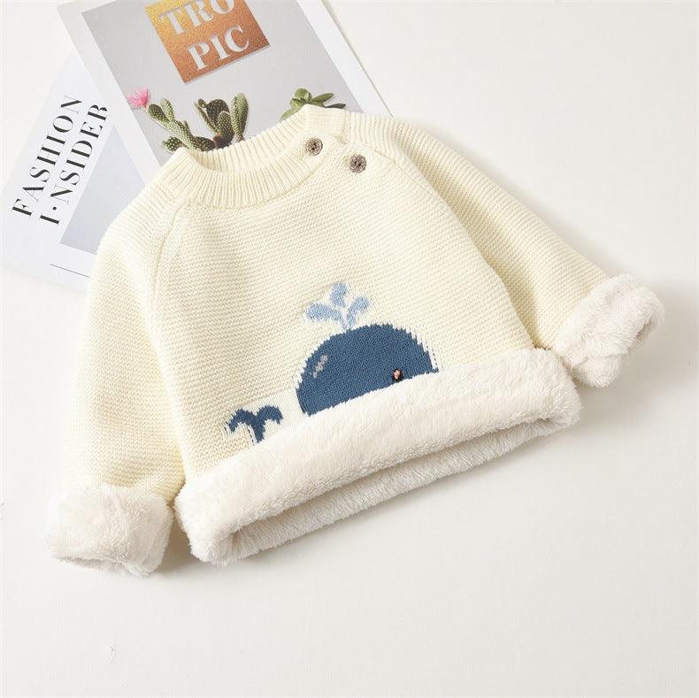 Baby plush warm clothes - Amazitshop