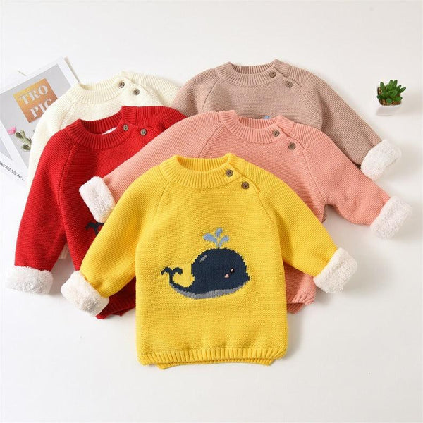 Baby plush warm clothes - Amazitshop