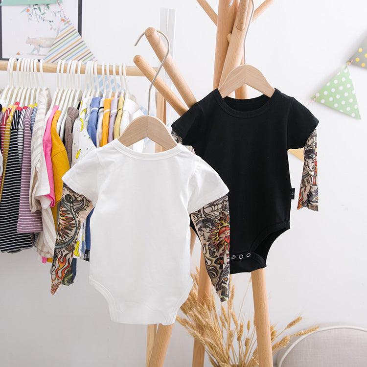 Baby summer wrap fart baby onesie - Amazitshop