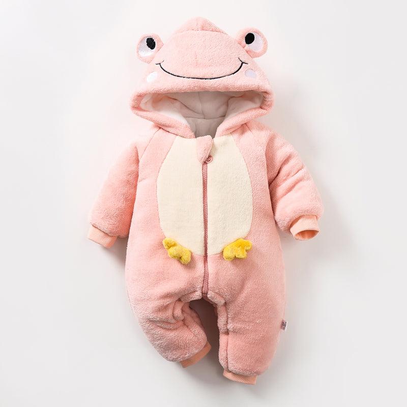 Baby Thickened Cotton Clothes Outwear Suit - Amazitshop
