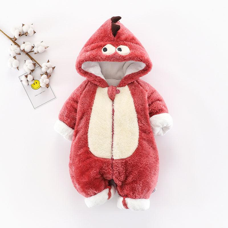 Baby Thickened Cotton Clothes Outwear Suit - Amazitshop