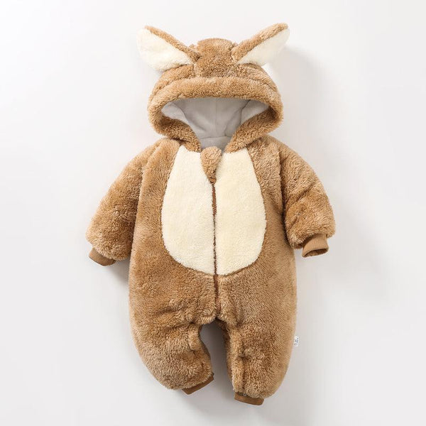 Baby Thickened Cotton Clothes Outwear Suit - Amazitshop