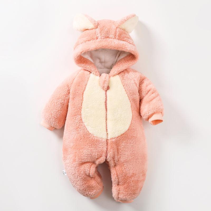 Baby Thickened Cotton Clothes Outwear Suit - Amazitshop