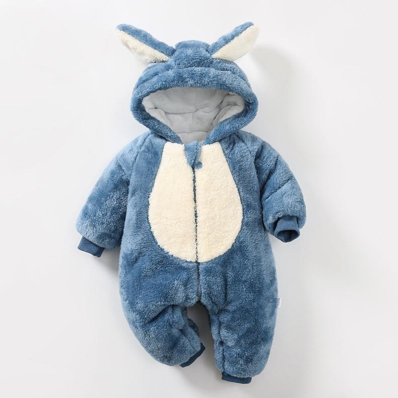 Baby Thickened Cotton Clothes Outwear Suit - Amazitshop