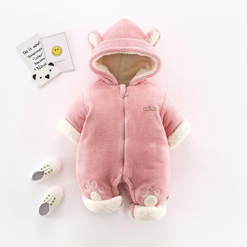 Baby Thickened Cotton Clothes Outwear Suit - Amazitshop