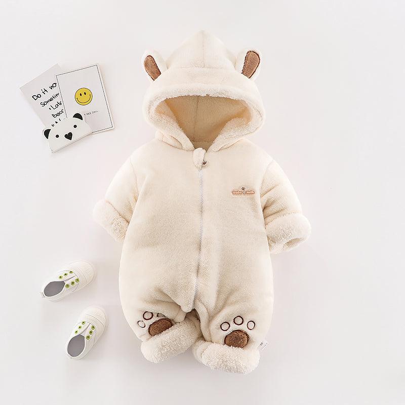 Baby Thickened Cotton Clothes Outwear Suit - Amazitshop