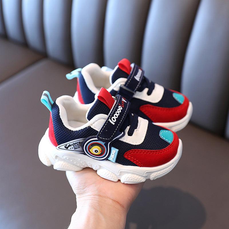 Baby Toddler Shoes Non - Slip Soft Sole Casual Boys And Girls Sports Shoes - Amazitshop