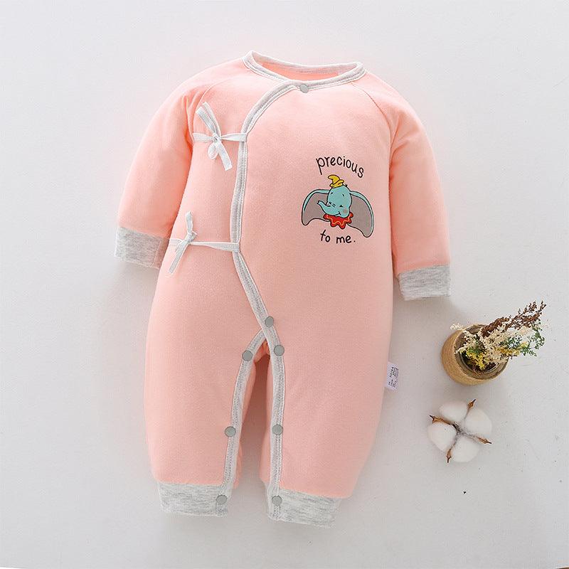 Baby warm one - piece clothes spring, autumn and winter - Amazitshop