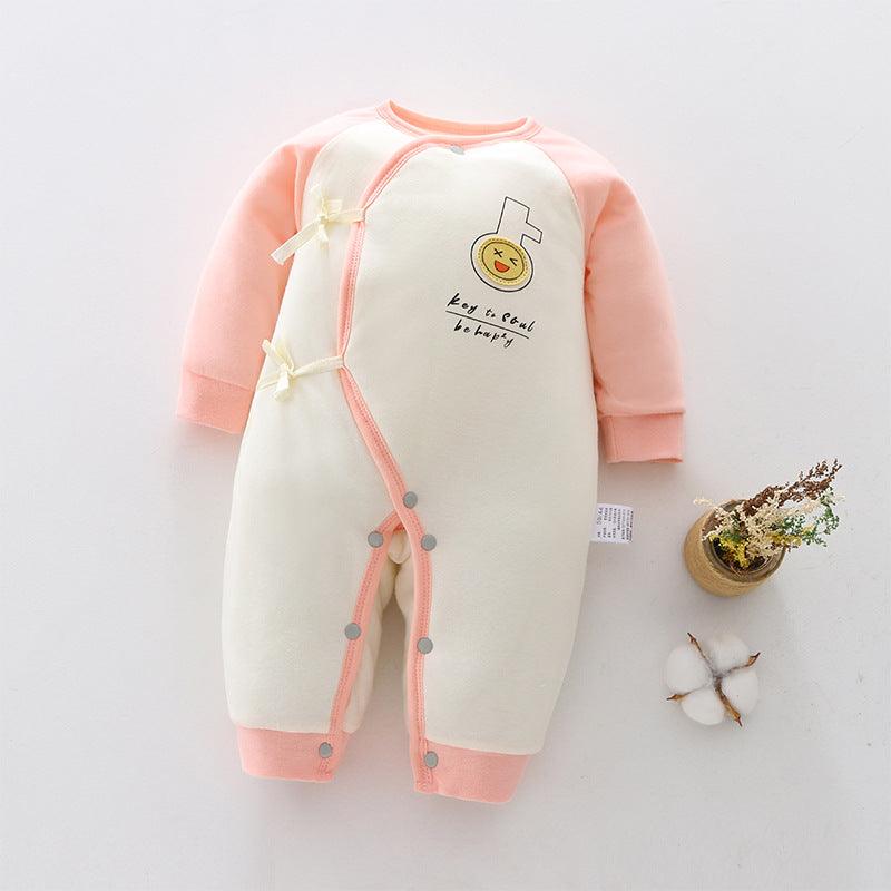 Baby warm one - piece clothes spring, autumn and winter - Amazitshop