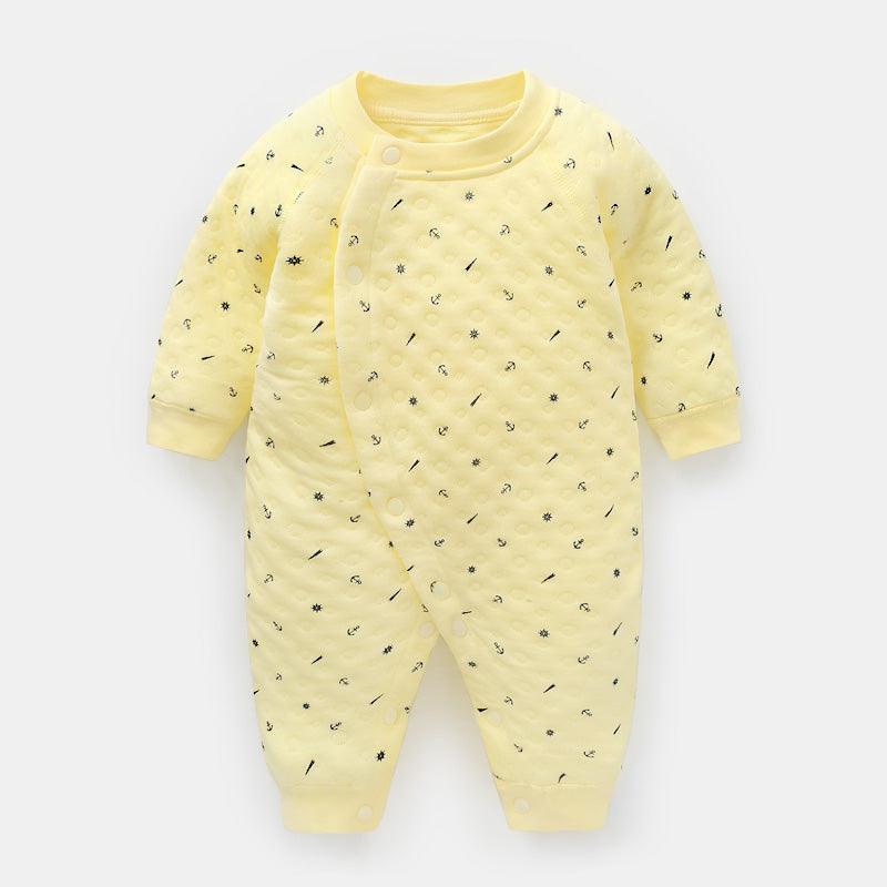 Baby Warm Quilted One Piece Clothes For Men - Amazitshop