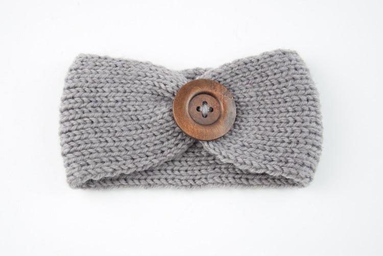 Baby wool headband hand - woven hair accessories - Amazitshop