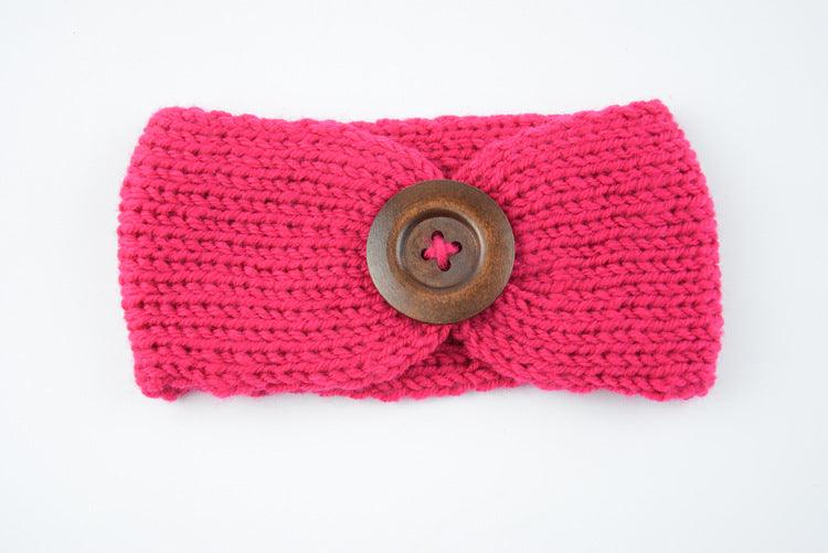 Baby wool headband hand - woven hair accessories - Amazitshop