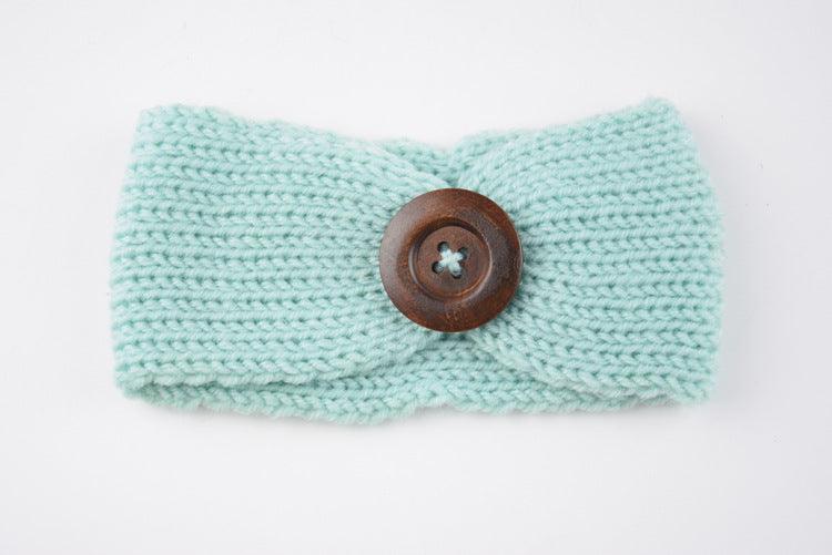 Baby wool headband hand - woven hair accessories - Amazitshop