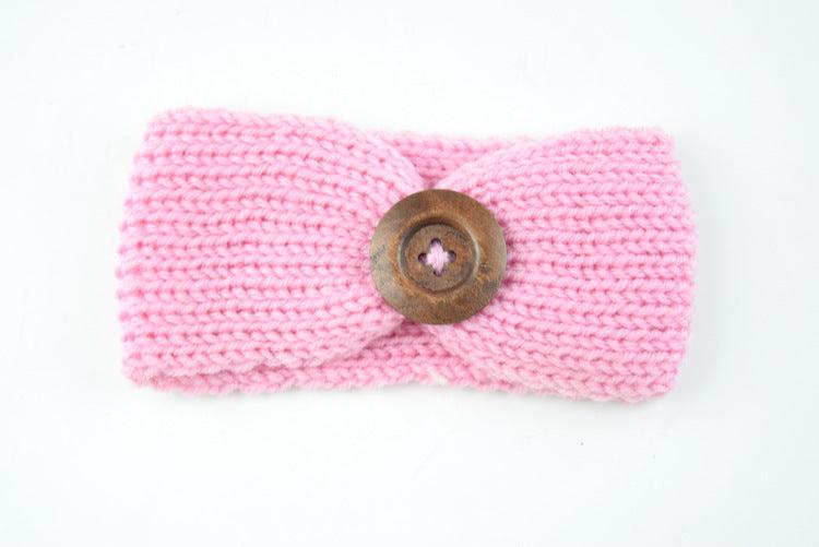 Baby wool headband hand - woven hair accessories - Amazitshop