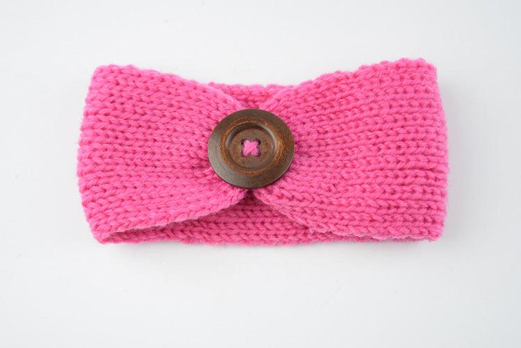 Baby wool headband hand - woven hair accessories - Amazitshop