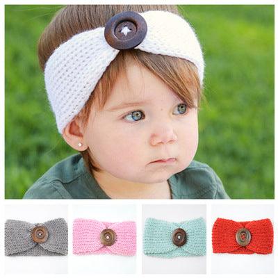 Baby wool headband hand - woven hair accessories - Amazitshop
