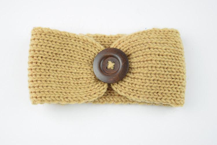 Baby wool headband hand - woven hair accessories - Amazitshop
