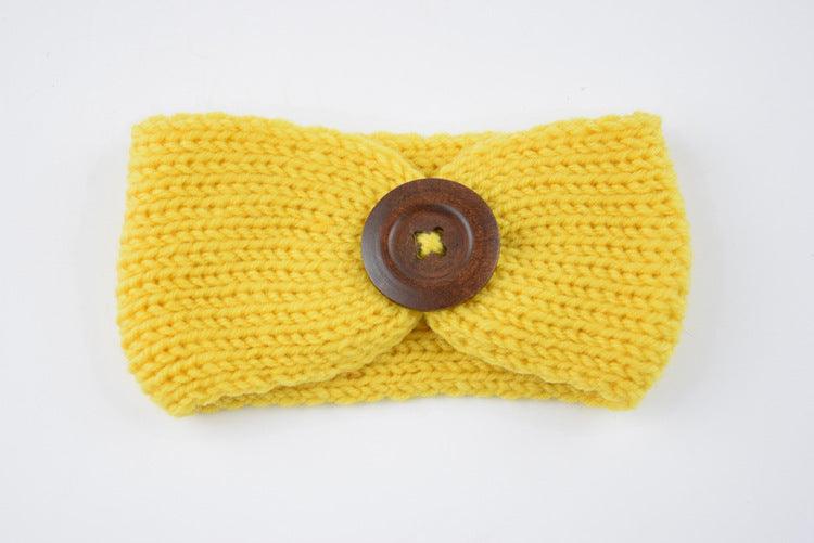 Baby wool headband hand - woven hair accessories - Amazitshop