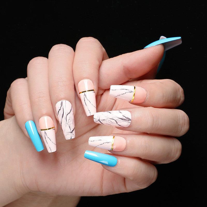 Ballet Coffin Fake Nails - Amazitshop