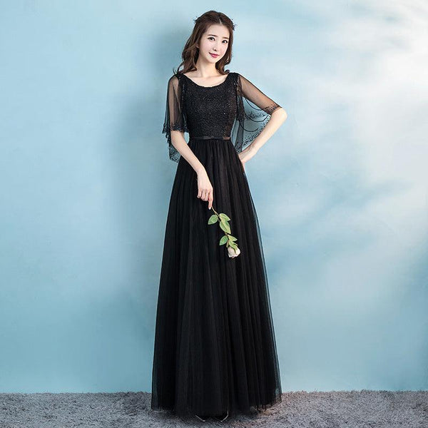 Banquet Evening Dress Female Spring New Fashion Annual Meeting Host Dress Chorus Performance Long Dress - Amazitshop