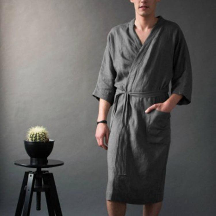 Bathrobe Bath Robe Dressing Gown Loungewear Sleepwear - Amazitshop