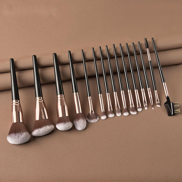 Beauty tools 15 makeup brushes set eye shadow brush - Amazitshop