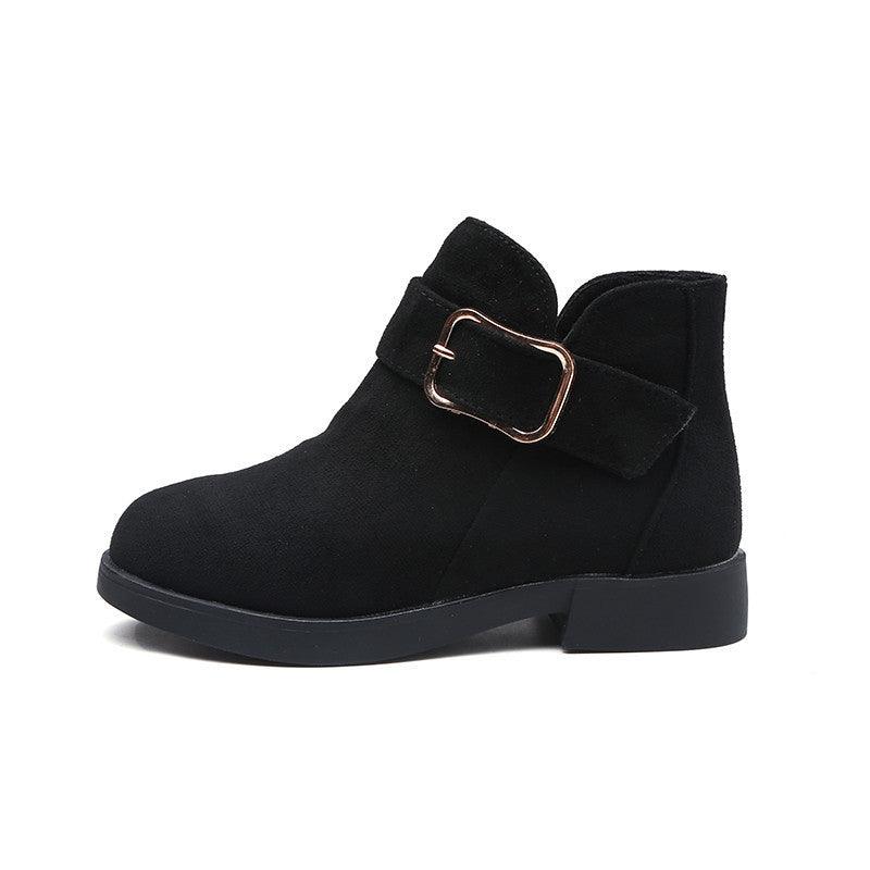 Big kids suede leather boots - Amazitshop