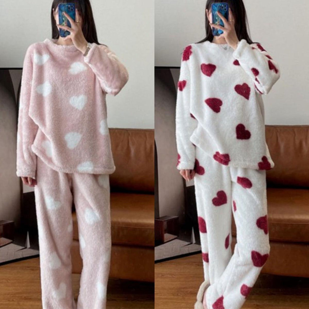 Big Love Loose - fitting Women's Pajamas Homewear Suit - Amazitshop