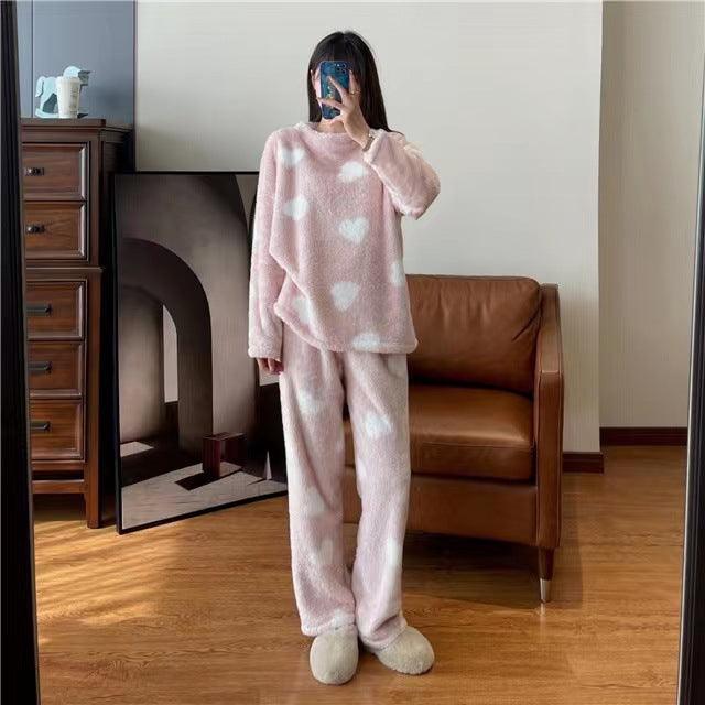 Big Love Loose - fitting Women's Pajamas Homewear Suit - Amazitshop