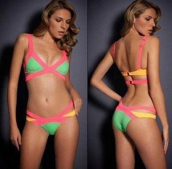 Bikini breast - up swimwear - Amazitshop