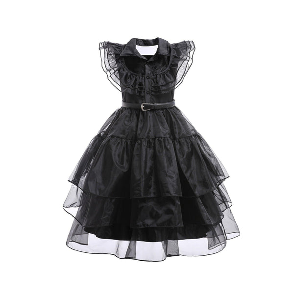 Black Dress Cosplay Clothing Girls - Amazitshop