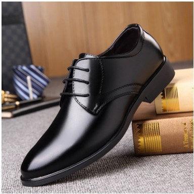 Black Shoes With Pointed Toe For Men - Amazitshop