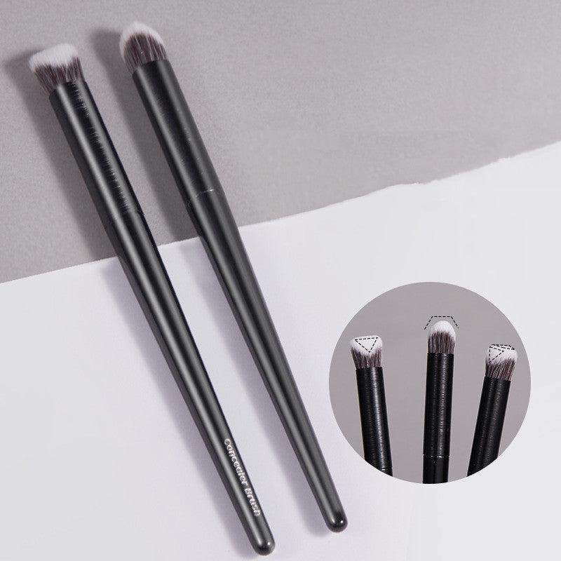 Blade Oblique Head Eyebrow Brush Superfine Flat Head Eyeliner Brush - Amazitshop