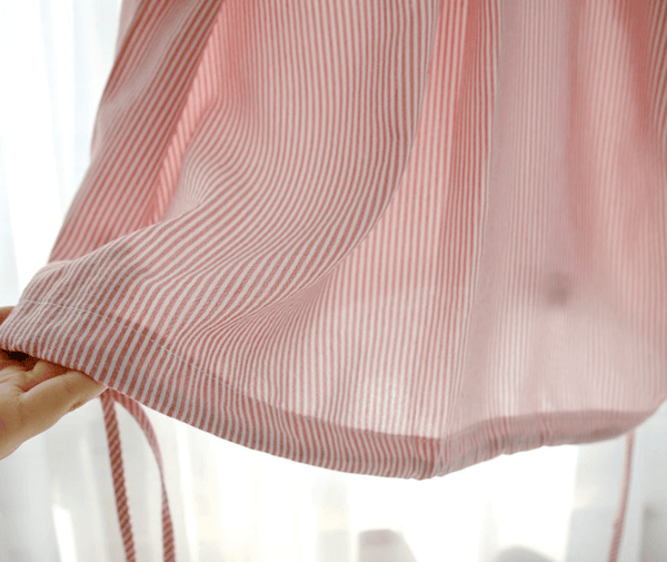 Blouses with loose stripes and raglan sleeves - Amazitshop