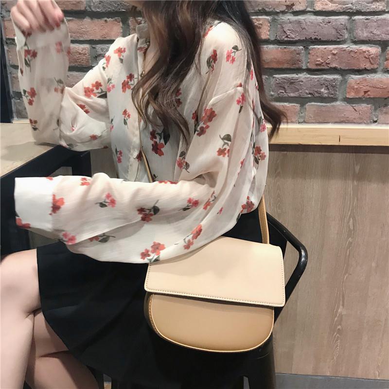 Blouses Women Ulzzang Summer Spring New College Fresh - Amazitshop
