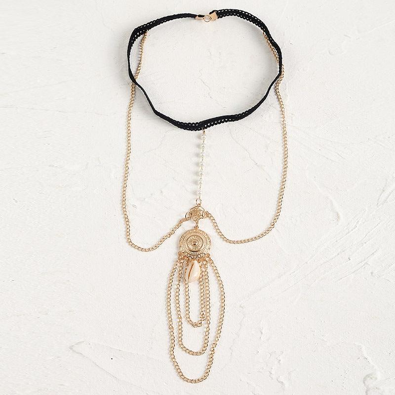 Bohemian Trend Multi - layer Chain Body Chain Jewelry - Amazitshop