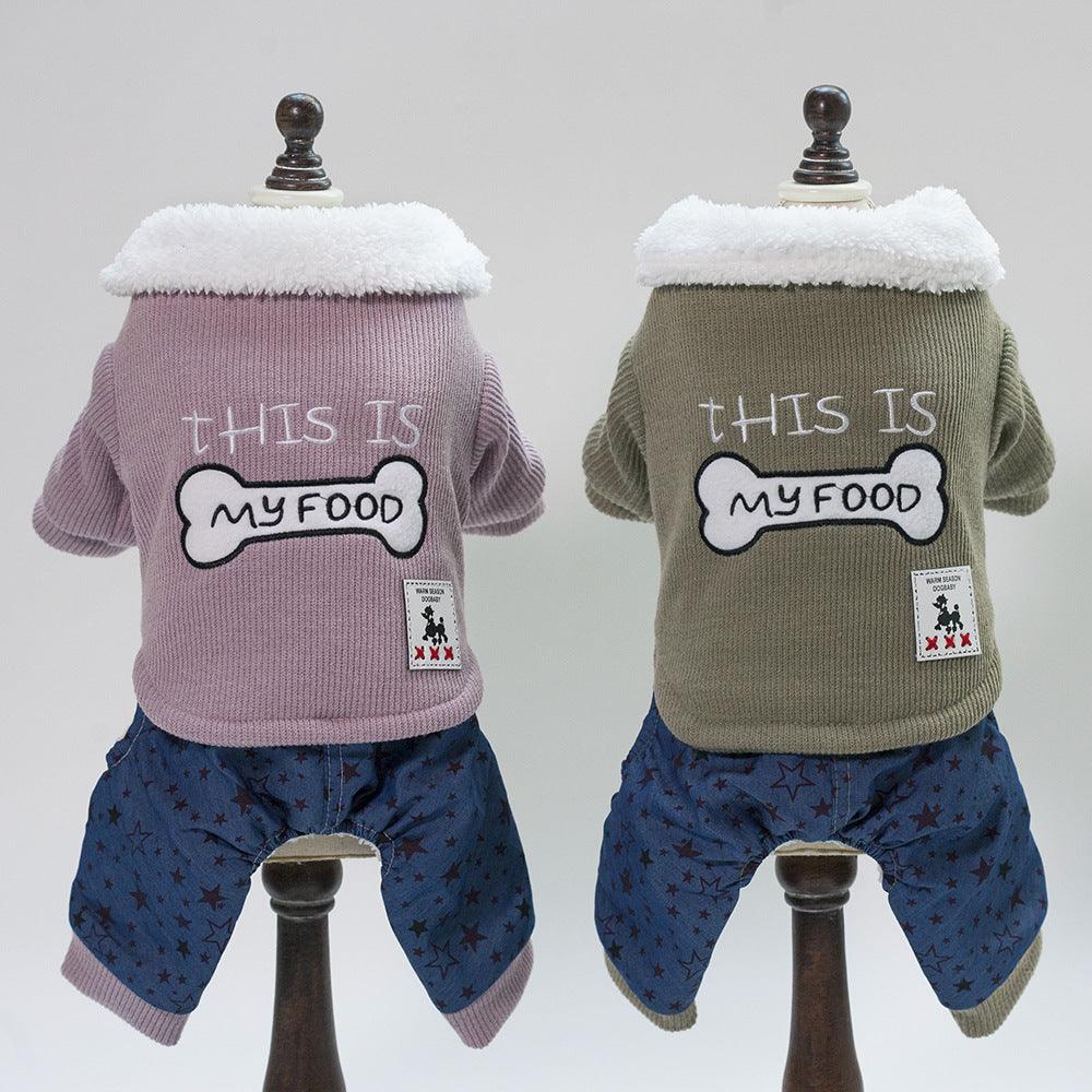 Bone clothes pet clothing - Amazitshop