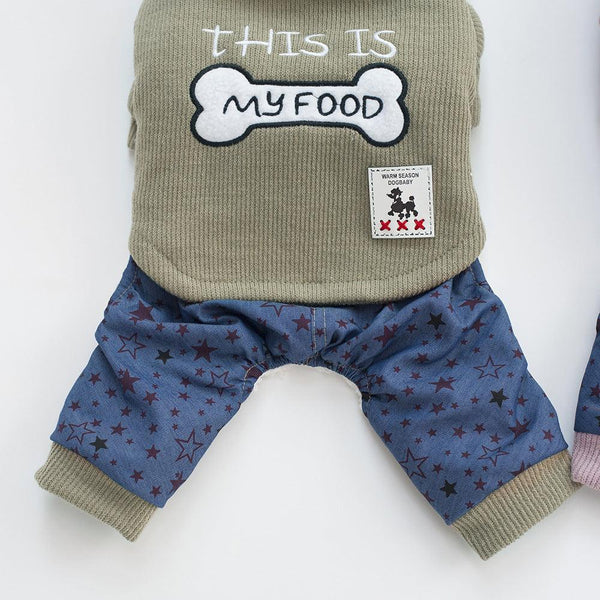 Bone clothes pet clothing - Amazitshop