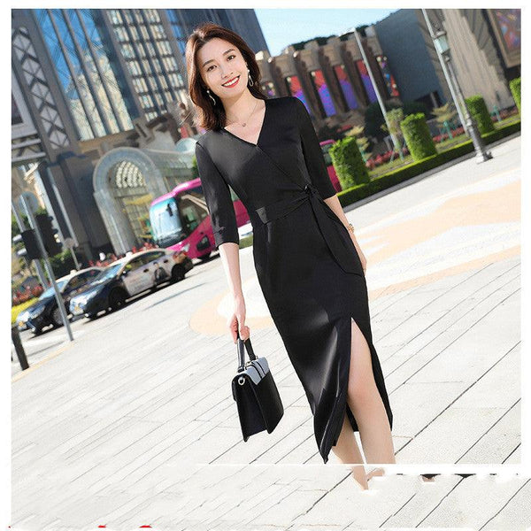 Bow - tied dresses - Amazitshop