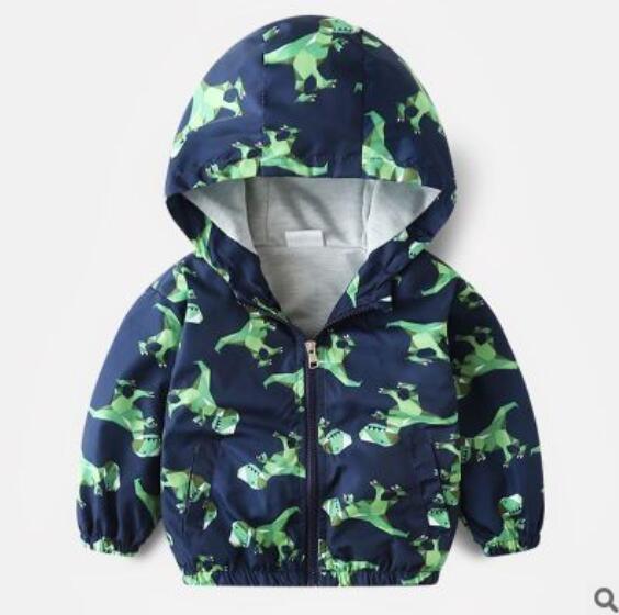 Boy jacket casual hooded jacket - Amazitshop
