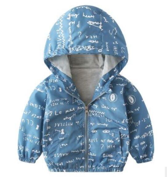 Boy jacket casual hooded jacket - Amazitshop