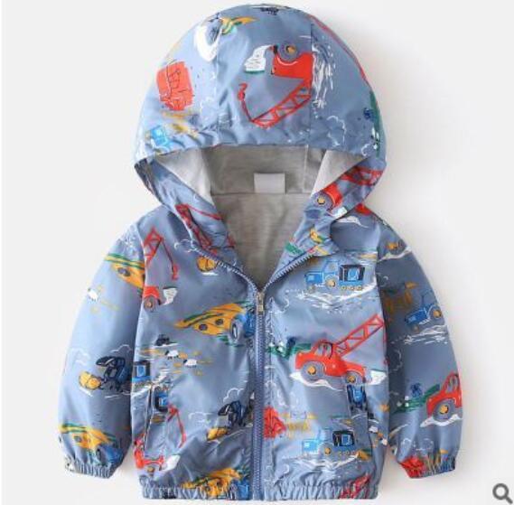Boy jacket casual hooded jacket - Amazitshop