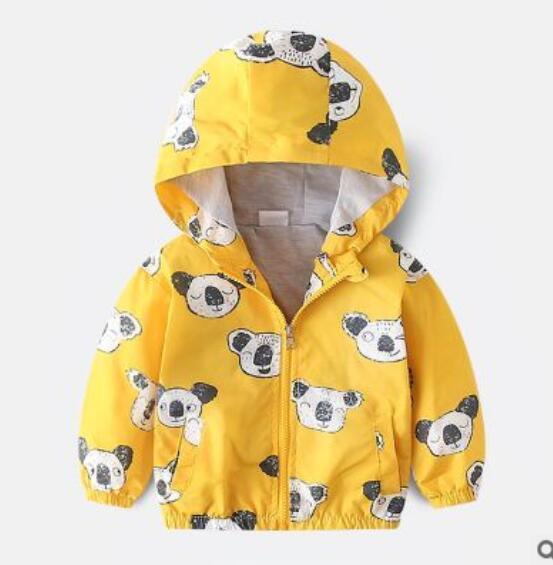 Boy jacket casual hooded jacket - Amazitshop